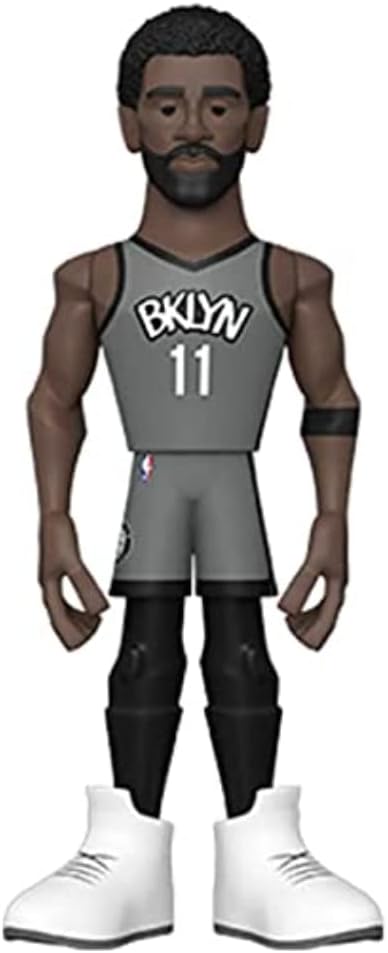 Funko Pop Gold NBA: Nets - Kyrie Irving 5 - 1/6 Odds for Rare Chase Variant - (Styles May Vary) - Collectable Vinyl Action Figure - Birthday Gift Idea - Official Merchandise - for Your Collection