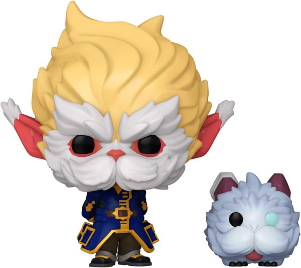 Funko POP TV: Arcane LOL?C Heimerdinger with Poro - Arcane: League of Legends - Collectable Vinyl Figure - Gift Idea - Official Merchandise - for Kids & Adults - TV Fans - Model Figure for Collectors