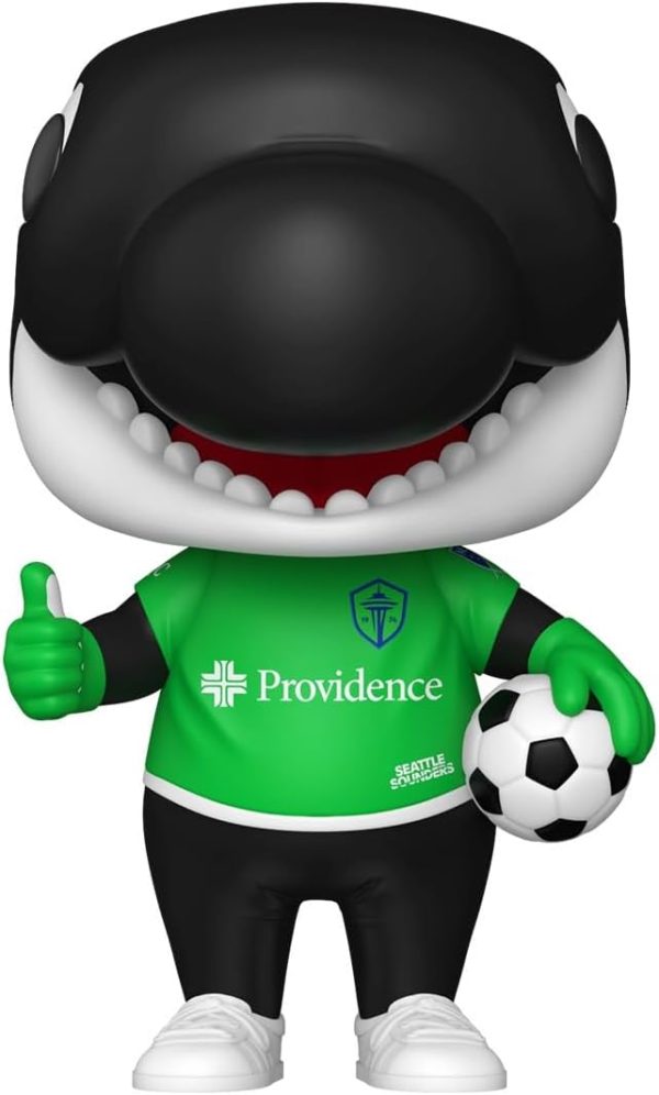 Funko Pop! MLS: Sounders - Sammy The Sounder - MLS Mascots and Marks - Collectable Vinyl Figure - Gift Idea - Official Merchandise - Toys for Kids & Adults - Sports Fans