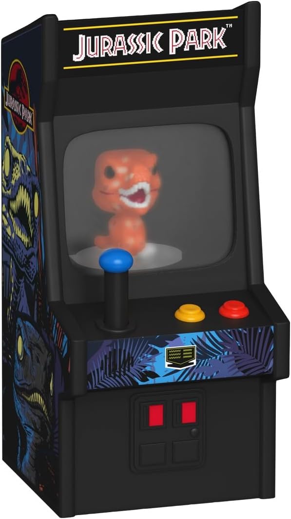 Funko Pop! Bitty Arcade Cabinet: Jurassic Park - Raptor - Collectable Vinyl Figure - Gift Idea - Official Merchandise - Toys for Kids & Adults - Comic Fans - Figure for Collectors and Display