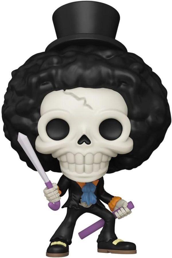Funko Pop! Animation: One Piece - (Refresh) - Brook Collectable Vinyl Figure - Gift Idea - Official Merchandise - Toys for Kids & Adults - Anime Fans - Model Figure for Collectors and Display