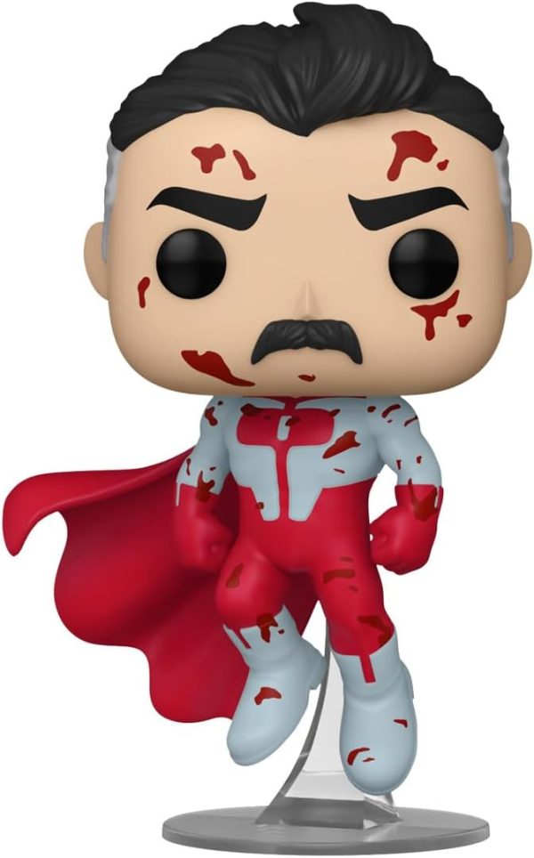 Funko Invincible Bloody Omni-Man Exclusive Pop Vinyl Figure 1500 Bundled with Pop Protector. Standard