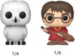 Funko Bitty POP! HP - Voldemort. 4-Pack - Lord Voldemort. Draco Malfoy (Quidditch). Bellatrix Lestrange and A Surprise Mystery Mini Figure - 0.9 Inch (2.2 Cm) - Harry Potter Collectable - Gift Idea