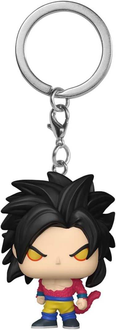 Funko Pop! Keychain: Dragon Ball GT - Super Saiyan 4 Goku Novelty Keyring - Collectable Mini Figure - Stocking Filler - Gift Idea - Official Merchandise - Anime Fans - Backpack Decor
