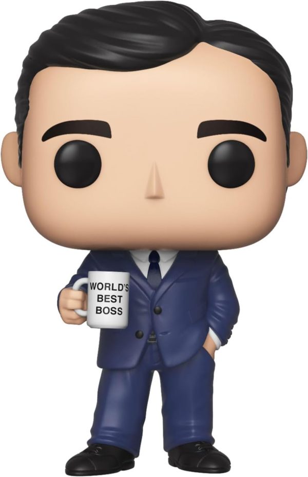 Funko Pop TV: The Office - Michael Scott - Collectable Vinyl Figure - Gift Idea - Official Merchandise - Toys for Kids & Adults - Comedy Fans - Model Figure for Collectors and Display