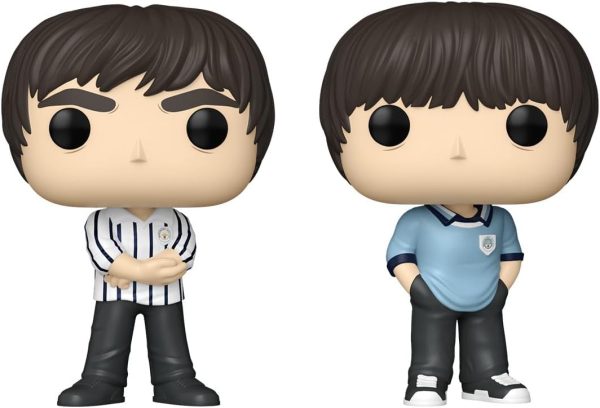 Funko Pop! Rocks: Oasis - Liam & Noel Gallagher. 2-Pack - Collectable Vinyl Figure - Gift Idea - Official Merchandise - Toys for Kids & Adults - Music Fans