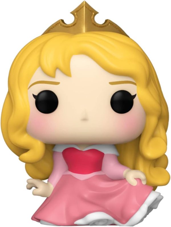 Funko Bitty Pop Disney Princesses - Cinderella. Snow White. Aurora and A Surprise Mystery Mini Figure - 0.9 Inch (2.2 Cm) Collectable - Stackable Display Shelf Included - Gift Idea