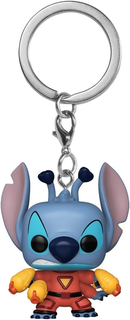 Funko Pop! Keychain: Lilo and Stitch - 626 Stitch? - Novelty Keyring - Collectable Mini Figure - Stocking Filler - Gift Idea - Official Merchandise - Disney Fans - Backpack Decor