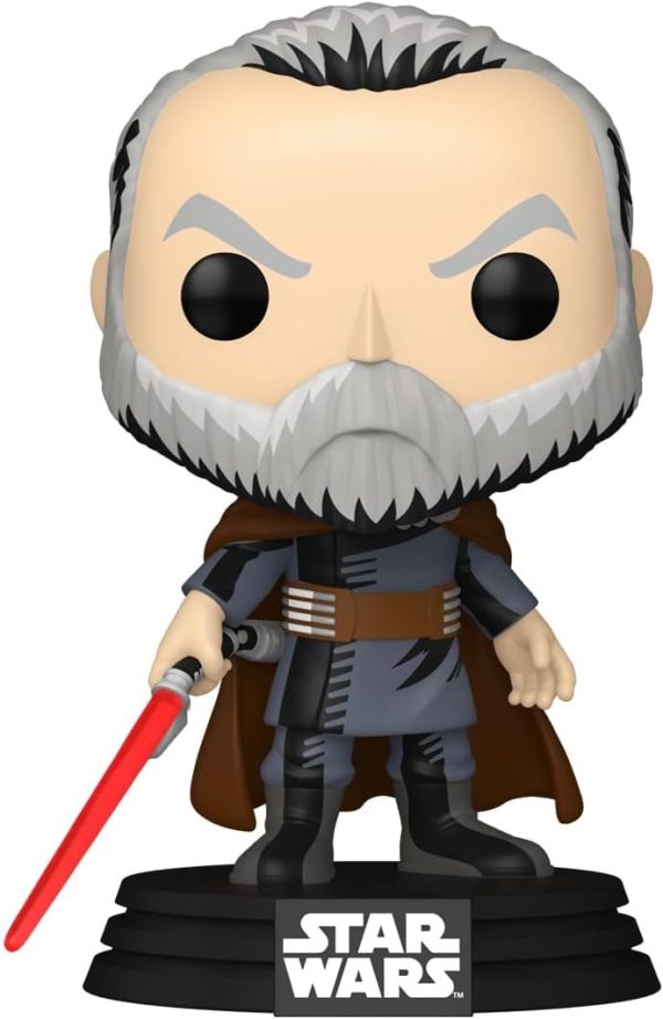 Funko Pop! Star Wars: Count Dooku - (Retro) - Collectable Vinyl Figure - Gift Idea - Official Merchandise - Toys for Kids & Adults - Movies Fans - Model Figure for Collectors and Display