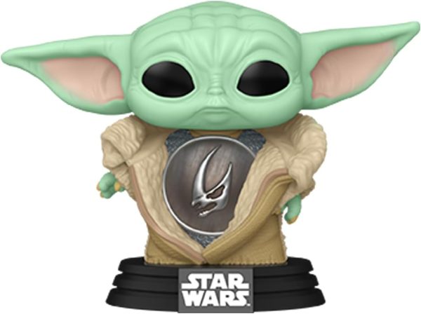 Funko POP! Star Wars: The Mandalorian - Din Grogu with Armor - The Child - Baby Yoda - Collectable Vinyl Figure - Gift Idea - Official Merchandise - TV Fans