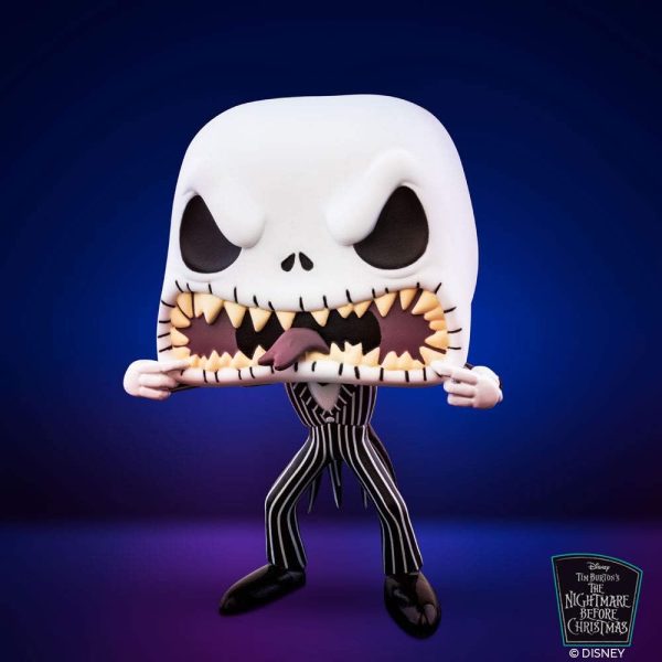 Funko Pop Disney: The Nightmare Before Christmas - Jack Skellington - (Scary Face) Vinyl Figure - Collectable Vinyl Figure - Gift Idea - Official Merchandise - Toys for Kids & Adults