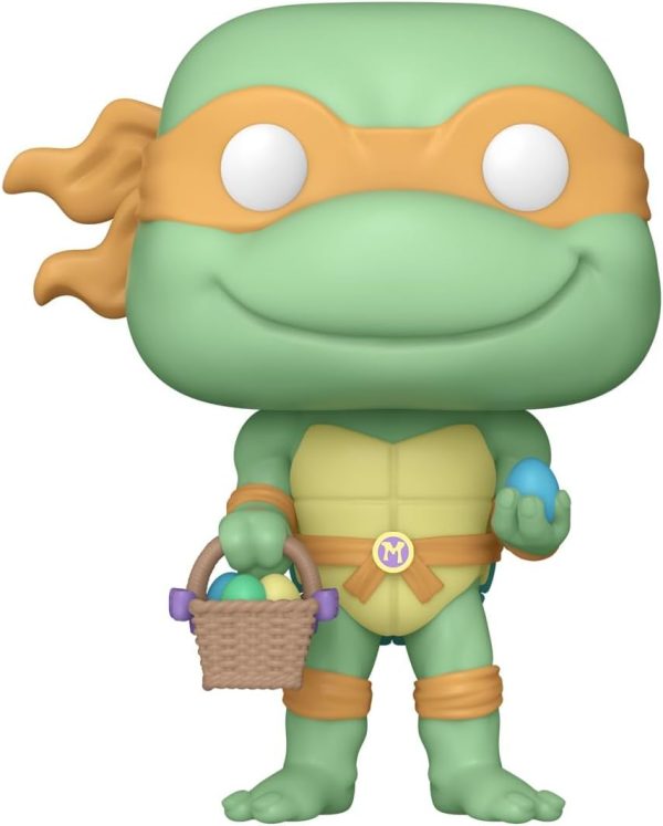 Funko POP! Vinyl: Teenage Mutant Ninja Turtles (TMNT) Easter - Michelangelo - Teenage Mutant Ninja Turtles Retro/Classic - Collectable Vinyl Figure - Gift Idea - Official Merchandise