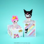 Funko Pop! Bitty: Sanrio - Kuromi. Hello Kitty (Ice Cream). My Melody (Unicorn Party). and Chase Mini Figure - 0.9 Inch (2.2 Cm) - Hello Kitty Collectable - Stackable Display Shelf Included