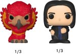 Funko Bitty POP! HP - Voldemort. 4-Pack - Lord Voldemort. Draco Malfoy (Quidditch). Bellatrix Lestrange and A Surprise Mystery Mini Figure - 0.9 Inch (2.2 Cm) - Harry Potter Collectable - Gift Idea
