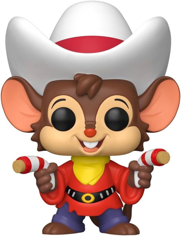 Funko Pop! Animation: an American Tail: Fievel Goes West - Fievel Mousekewitz - Collectable Vinyl Figure - Gift Idea - Official Merchandise - Toys for Kids & Adults - Cartoon/Animation Fans