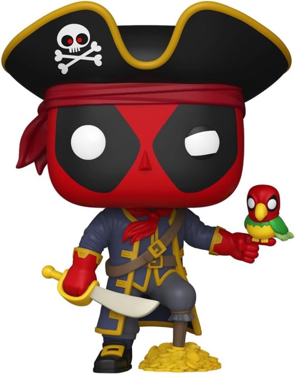 Funko Pop! Plus: Deadpool Literary Classics - Deadpool as Long John Silver - Collectable Vinyl Figure - Gift Idea - Official Merchandise - Toys for Kids & Adults - Comic Books Fans