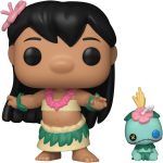 Funko Pop! & Buddy: Lilo & Stitch - Hula Lilo with Scrump - Collectable Vinyl Figure - Gift Idea - Official Merchandise - Toys for Kids & Adults - Disney Fans - Model Figure for Collectors