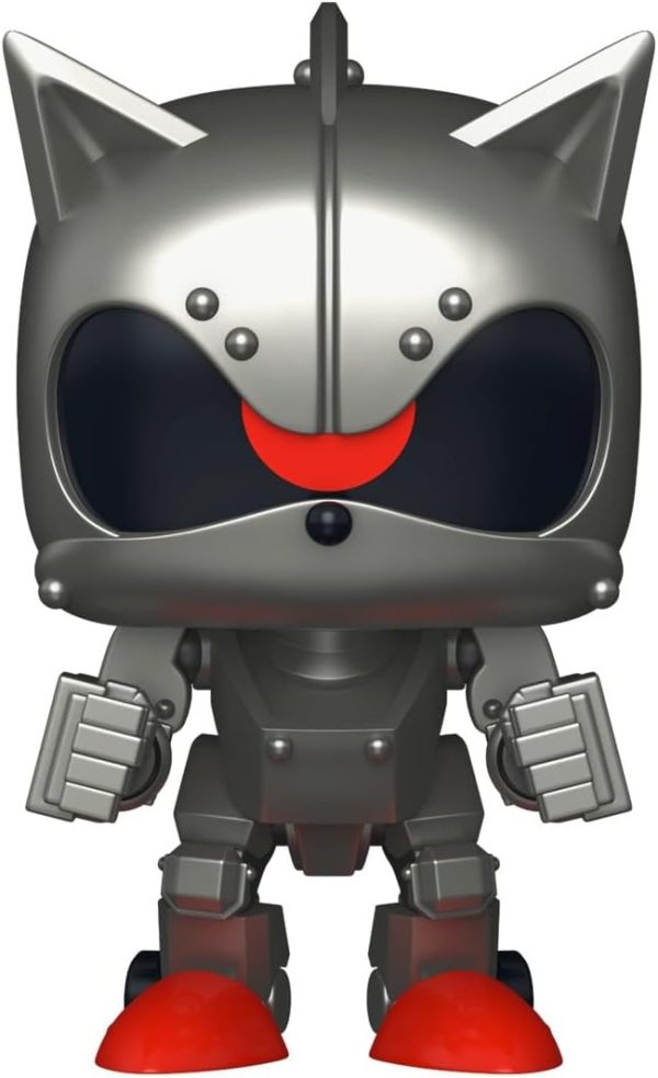 Funko Pop! Games: Sonic The Hedgehog - Mecha Sonic - Collectable Vinyl Figure - Gift Idea - Official Merchandise - Toys for Kids & Adults - Video Games Fans - Model Figure for Collectors