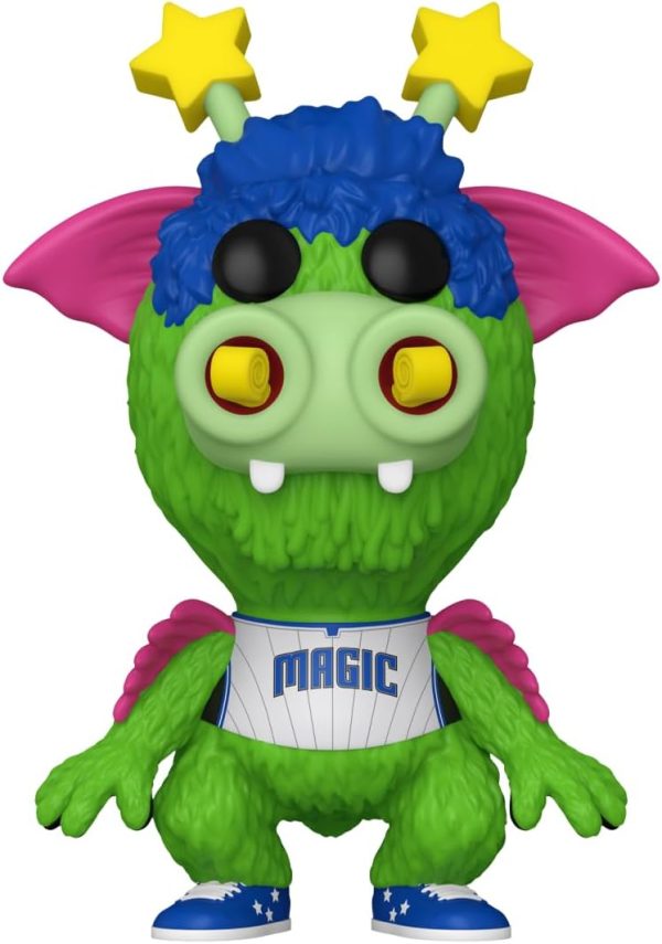 Funko POP! NBA: Mascots - Orlando - Stuff The Magic Dragon - Collectable Vinyl Figure - Gift Idea - Official Merchandise - for Kids & Adults - Sports Fans - Model Figure for Collectors and Display