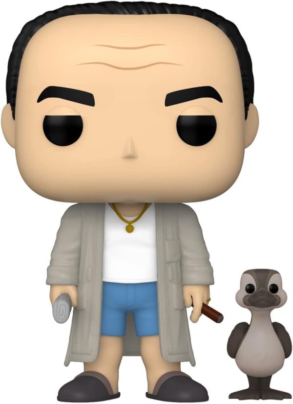 Funko Pop TV: The Sopranos - Tony Soprano in Robe with Duck - Amazon Exclusive - Collectable Vinyl Figure - Gift Idea - Official Merchandise - Toys for Kids & Adults - Crime Drama Fans