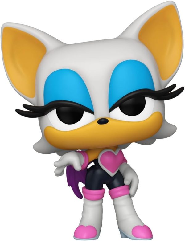Funko Pop Games: Sonic - Rogue The Bat - Rouge - Sonic The Hedgehog - Collectable Vinyl Figure - Gift Idea - Official Merchandise - Toys for Kids & Adults - Video Games Fans