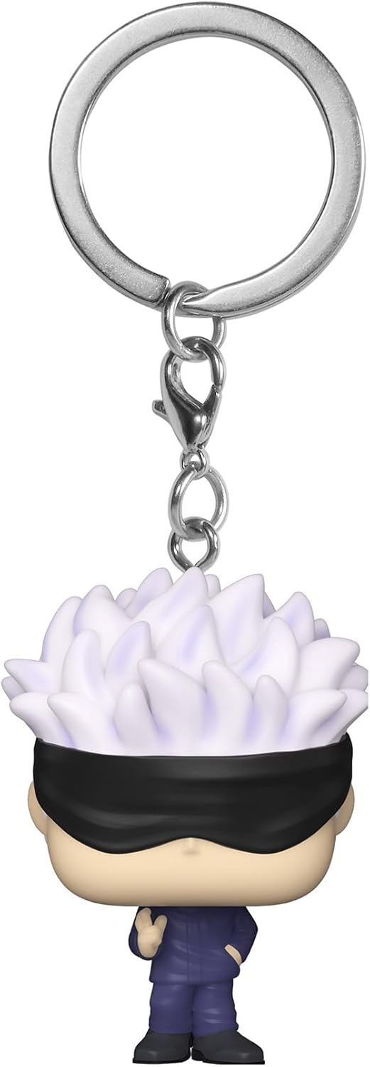 Funko POP! Keychain: JJK - Satoru Gojo - Jujutsu Kaisen Novelty Keyring - Collectable Mini Figure - Stocking Filler - Gift Idea - Official Merchandise - Anime Fans - Backpack Decor