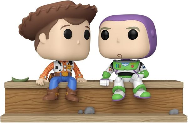 Funko Pop! Moment: Toy Story 30th Anniversary - Woody and Buzz - Collectable Vinyl Figure - Gift Idea - Official Merchandise - Toys for Kids & Adults - Movies Fans - Model Figure for Collectors