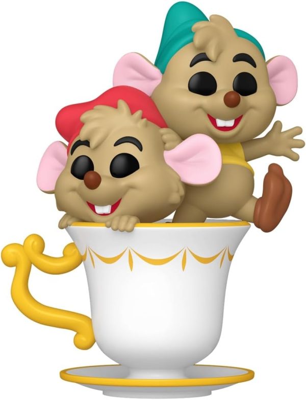 Funko Pop Disney: Cinderella's 75th Anniversary - Jaq and Gus Gus - Collectable Vinyl Figure - Gift Idea - Official Merchandise - Toys for Kids & Adults - Cartoon/Animation Fans