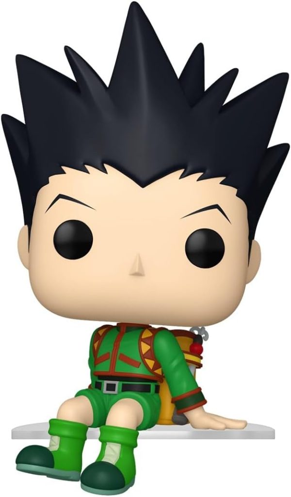 Funko Pop! Animation: Hunter X Hunter - Gon Freecss (Sitting) - Collectable Vinyl Figure - Gift Idea - Official Merchandise - Toys for Kids & Adults - Anime Fans - Model Figure for Collectors