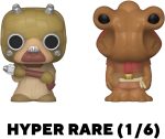 Funko Bitty POP! Star Wars - Darth Vader. 4-Pack - Darth Vader. TIE Fighter Pilot. Stormtrooper and A Surprise Mystery Mini Figure - 0.9 Inch (2.2 Cm) Collectable - Stackable Display Shelf Included