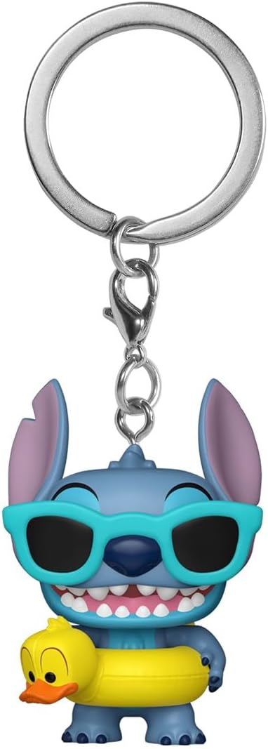 Funko Pop! Keychain: Lilo and Stitch - Tuber Stitch - Novelty Keyring - Collectable Mini Figure - Stocking Filler - Gift Idea - Official Merchandise - Disney Fans - Backpack Decor