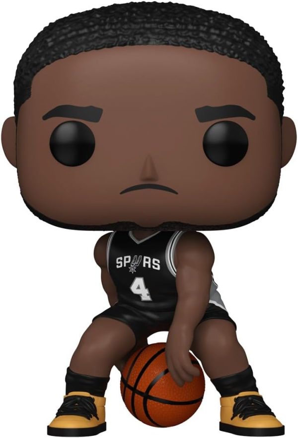 Funko Pop! NBA: Spurs - De'Aaron Fox - Collectable Vinyl Figure - Gift Idea - Official Merchandise - Toys for Kids & Adults - Sports Fans - Model Figure for Collectors and Display