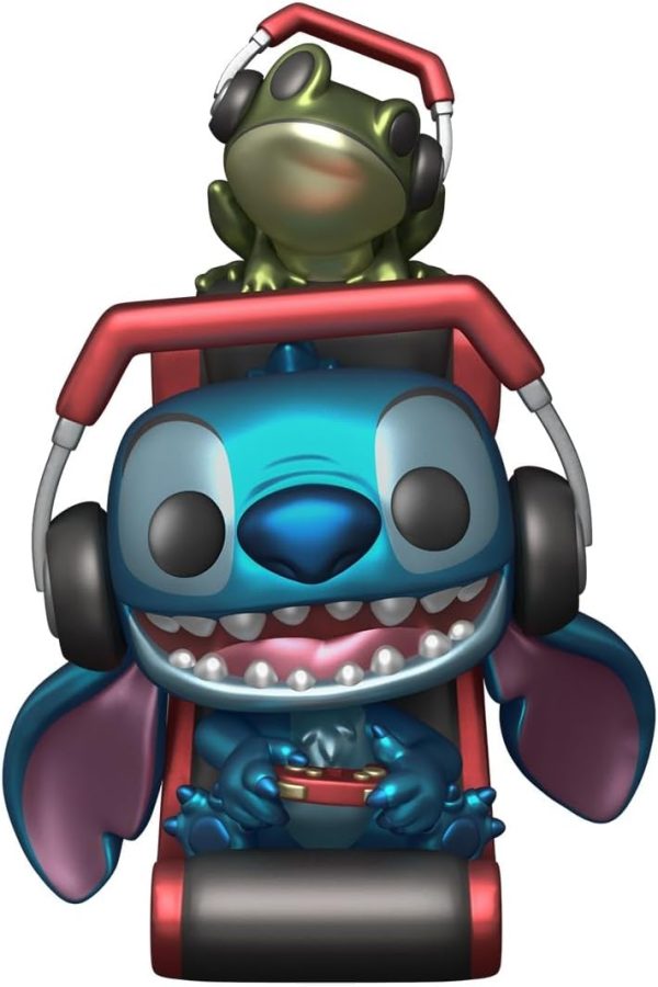 Funko Pop! Plus: Lilo and Stitch - Gamer Stitch - Metallic - Collectable Vinyl Figure - Gift Idea - Official Merchandise - Toys for Kids & Adults - Cartoon/Animation Fans - Model Figure for Collectors