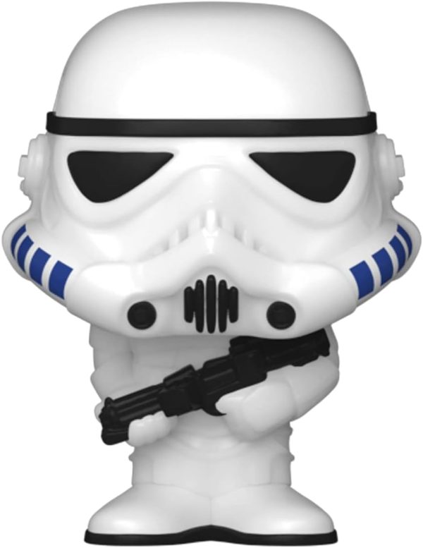 Funko Bitty POP! Star Wars - Darth Vader. 4-Pack - Darth Vader. TIE Fighter Pilot. Stormtrooper and A Surprise Mystery Mini Figure - 0.9 Inch (2.2 Cm) Collectable - Stackable Display Shelf Included