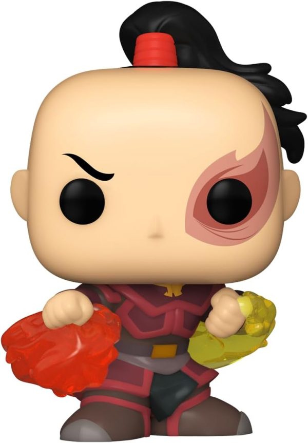 Funko Bitty Pop! Avatar: The Last Airbender - Azula. Ty Lee. Zuko. & A Surprise Mystery Mini Figure - 0.9 Inch (2.2 Cm) Collectable - Stackable Display Shelf Included - Gift Idea - Cake Topper