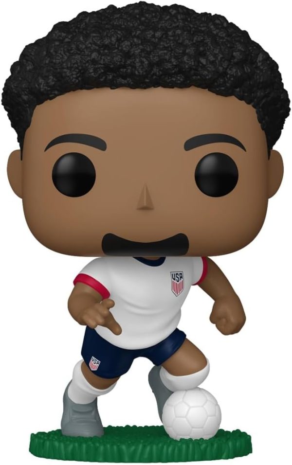 Funko Pop! Football: USA - Weston McKennie - U.S. Men's Soccer Team - Collectable Vinyl Figure - Gift Idea - Official Merchandise - Toys for Kids & Adults - Sports Fans - Model Figure for Collectors