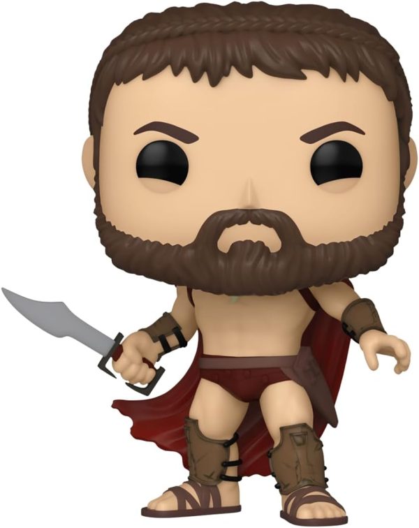 Funko POP! Movies: 300 - King Leonidas - 1/6 Odds for Rare Chase Variant - 300 The Movie - Collectable Vinyl Figure - Gift Idea - Official Merchandise - for Kids & Adults - Movies Fans