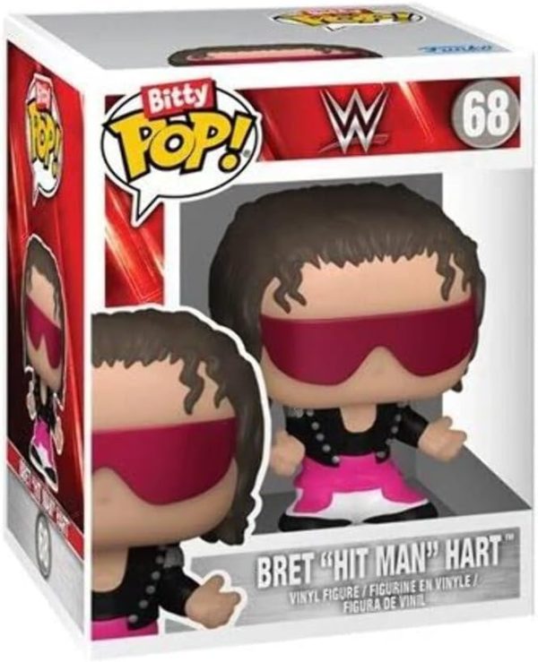 Funko Bitty POP! WWE - 4 Pack - Razor Ramon. Bitty POP! Diesel. Bitty POP! Rey Mysterio?. and a Mystery Bitty POP! Figure and A Surprise Mystery Mini Figure - 0.9 Inch (2.2 Cm) Collectable