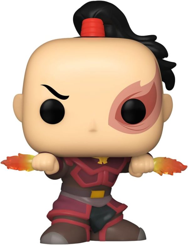 Funko Bitty Pop! Avatar: The Last Airbender - Azula. Ty Lee. Zuko. & A Surprise Mystery Mini Figure - 0.9 Inch (2.2 Cm) Collectable - Stackable Display Shelf Included - Gift Idea - Cake Topper