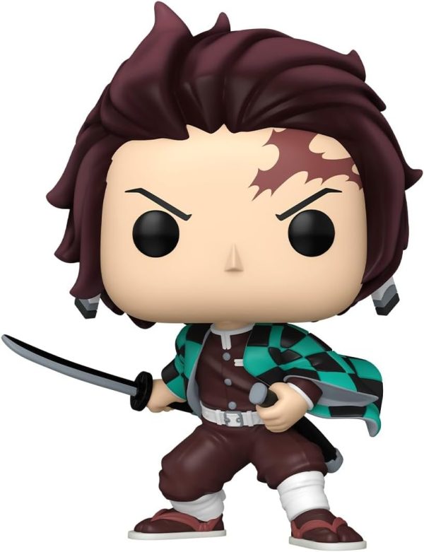 Funko Pop Jumbo: Demon Slayer - Tanjiro Kamado - Collectable Vinyl Figure - Gift Idea - Official Merchandise - Toys for Kids & Adults - Anime Fans - Model Figure for Collectors and Display