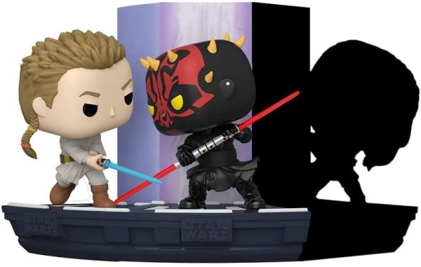Funko Pop Deluxe Star Wars: Duel of The Fates - OBI-Wan OBI-Wan Kenobi Figure 2 of 3 - Amazon Exclusive - Collectable Vinyl Figure - Gift Idea - Official Merchandise - Toys for Kids & Adults