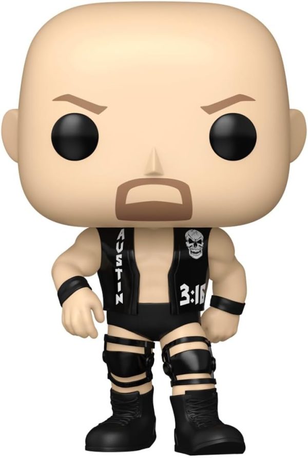 Funko Pop! WWE: Stone Cold Steve Austin - Collectable Vinyl Figure - Gift Idea - Official Merchandise - Toys for Kids & Adults - Sports Fans - Model Figure for Collectors and Display