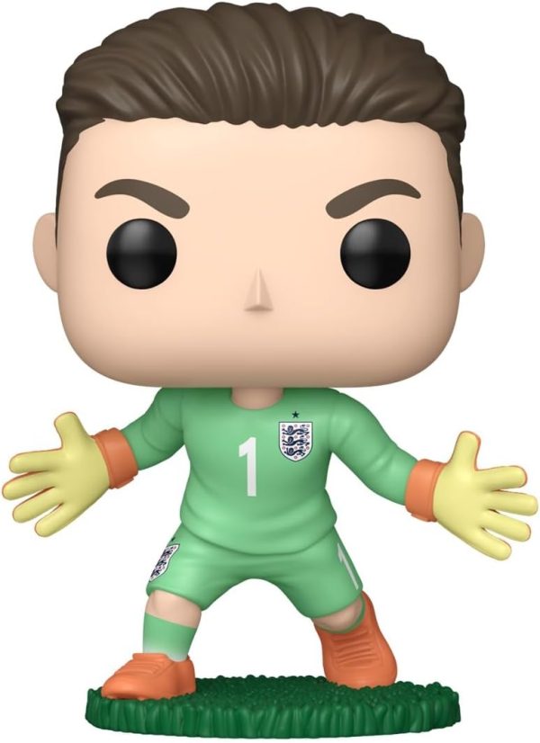 Funko Pop! Football: England - Jordan Pickford - World Cup 2026 - Collectable Vinyl Figure - Gift Idea - Official Merchandise - Toys for Kids & Adults - Sports Fans - Model Figure for Collectors