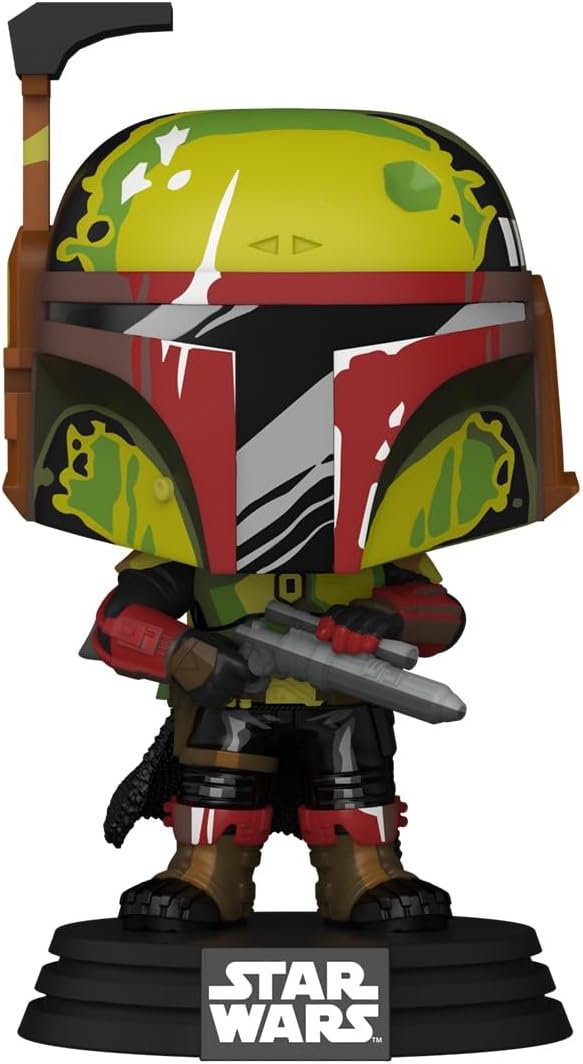 Funko Pop Star Wars: The Book of Boba Fett - Boba Fett - (Retro) - Collectable Vinyl Figure - Gift Idea - Official Merchandise - Toys for Kids & Adults - Sci-Fi Fans