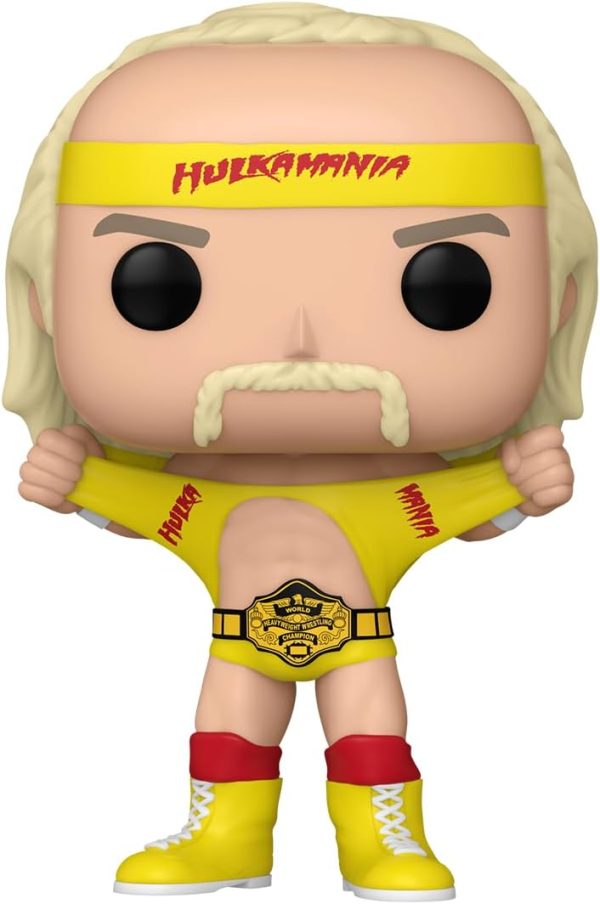 Funko POP! WWE: Hulk Hoganamania with Belt - Collectable Vinyl Figure - Gift Idea - Official Merchandise - for Kids & Adults - Sports Fans - Model Figure for Collectors and Display