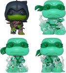 Funko Pop! Comics: Teenage Mutant Ninja Turtles (TMNT) The Last Ronin- Michelangelo - Brothers. 4-Pack - TMNT Comics - Amazon Exclusive - Collectable Vinyl Figure - Gift Idea - Official Merchandise