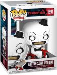 Funko POP! Movies: Terrifier - Art the Clown with Bike - Collectable Vinyl Figure - Gift Idea - Official Merchandise - for Kids & Adults - Horror Fans - Model Figure for Collectors and Display