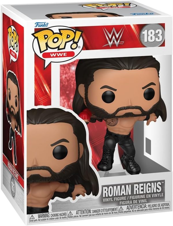 Funko Pop! WWE: Roman Reigns - Collectable Vinyl Figure - Gift Idea - Official Merchandise - Toys for Kids & Adults - Sports Fans - Model Figure for Collectors and Display