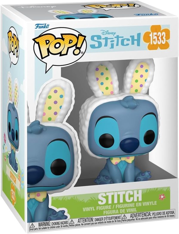 Funko Pop Disney: Easter - Stitch - Lilo and Stitch - Collectable Vinyl Figure - Gift Idea - Official Merchandise - Toys for Kids & Adults - Cartoon/Animation Fans - Model Figure for Collectors