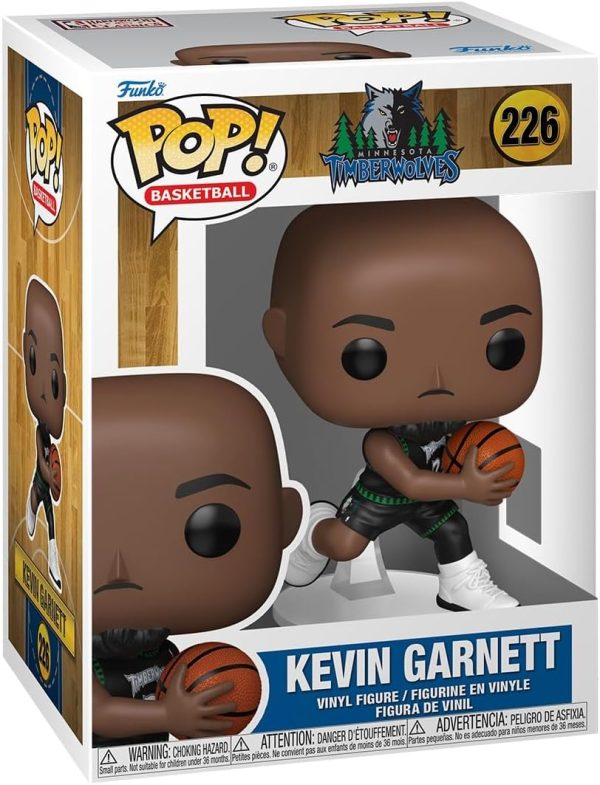 Funko Pop! NBA: Legends - Kevin Garnett - Wolves - Collectable Vinyl Figure - Gift Idea - Official Merchandise - Toys for Kids & Adults - Sports Fans - Model Figure for Collectors